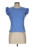 Japna Blue Short Sleeve Top Size L - photo 1