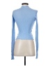 Truly Madly Deeply Blue Turtleneck Sweater Size S - photo 2