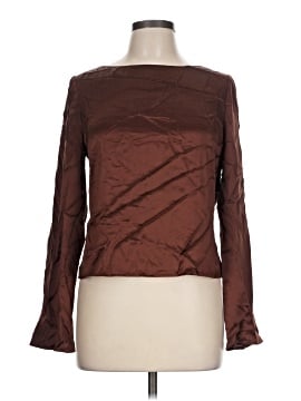 Reformation Long Sleeve Silk Top (view 1)