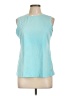 Sofibella Teal Sleeveless T-Shirt Size L - photo 1