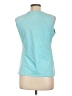 Sofibella Teal Sleeveless T-Shirt Size L - photo 2