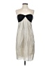 Vera Wang Gray Cocktail Dress Size 6 - photo 1