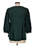 Assorted Brands 100% Polyester Green 3/4 Sleeve Blouse Size L - photo 2