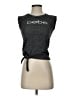 Bebe Gray Sleeveless T-Shirt Size M - photo 1