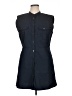 FRAME 100% Cotton Solid Blue Casual Dress Size XL - photo 1