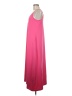 Unbranded Solid Pink Casual Dress Size M - photo 5