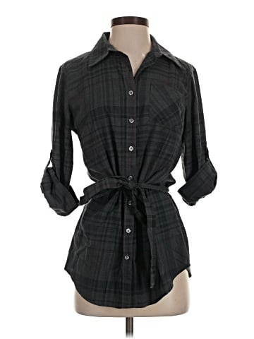 Bass 3/4 Sleeve Button-Down Shirt (view 1)