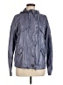 Layer 8 100% Polyester Solid Blue Raincoat Size M - photo 1