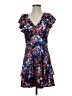 Parker Floral Blue Casual Dress Size S - photo 1