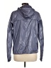 Layer 8 100% Polyester Solid Blue Raincoat Size M - photo 2
