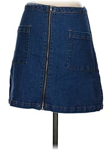 Refuge Denim Skirt (view 2)