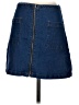Refuge Solid Blue Denim Skirt Size S - photo 2