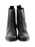 Vintage Foundry 100% Leather Black Ankle Boots Size 6 1/2 - photo 2