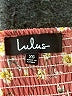 Lulus 100% Polyester Floral Burgundy Pink Casual Dress Size XS - photo 7