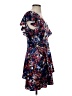 Parker Floral Blue Casual Dress Size S - photo 4