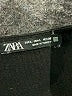 Zara Solid Black Casual Dress Size L - photo 7