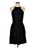 Akiko Solid Black Cocktail Dress Size L - photo 1
