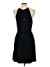 Akiko Solid Black Cocktail Dress Size L - photo 2