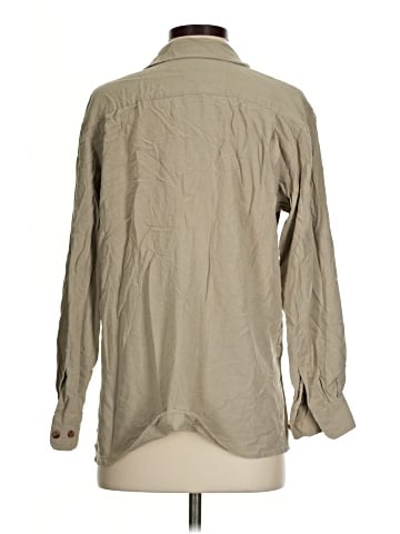Bogari Long Sleeve Silk Top (view 2)