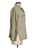 Bogari 100% Silk Tan Long Sleeve Silk Top Size S - photo 4