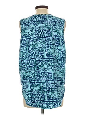 Long Elegant Legs Sleeveless Blouse (view 2)