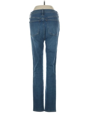Madewell Tall 10" High-Rise Skinny Crop Jeans in Bradfield Wash (view 2)