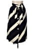 Carlisle 100% Silk Stripes Black Silk Skirt Size 10 - photo 1