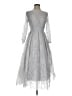 Assorted Brands 100% Polyester Gray Cocktail Dress One size - photo 1