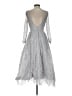 Assorted Brands 100% Polyester Gray Cocktail Dress One size - photo 2