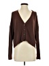 Forever 21 Brown Long Sleeve Blouse Size S - photo 1