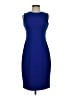 Calvin Klein Color Block Blue Cocktail Dress Size 4 - photo 1