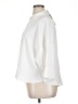 Zara Solid Ivory 3/4 Sleeve Button-Down Shirt Size XL - photo 5