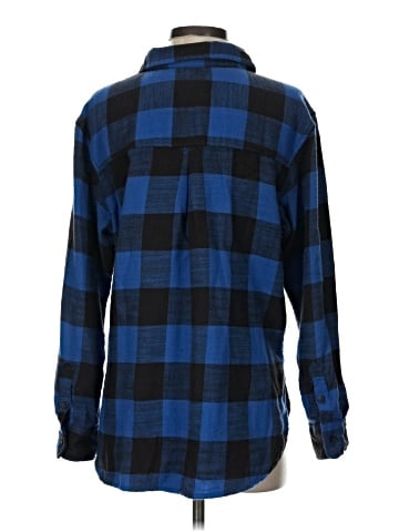American Eagle Outfitters Long Sleeve Button-Down Shirt (view 2)