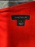 Ann Taylor 100% Polyester Red Long Sleeve Blouse Size S - photo 7