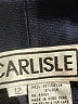 Carlisle 100% Silk Blue Silk Pants Size 12 - photo 7