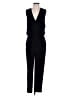 Lou & Grey Solid Black Jumpsuit Size S - photo 1