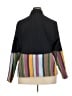 Laurie Felt Stripes Black Blazer Size 22 - photo 2