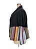 Laurie Felt Stripes Black Blazer Size 22 - photo 5