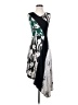 BCBGMAXAZRIA Graphic Gray Cocktail Dress Size XS - photo 1