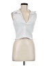 Sincerely Jules 100% Nylon Silver Tank Top Size M - photo 1