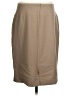 Ellen Tracy Solid Tan Casual Skirt Size 4 - photo 2