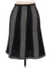 Chanel Stripes Black Vintage Wool Skirt Size EU 46 / US 16 - photo 1