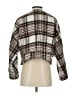 Greylin 100% Alpaca Plaid Brown Wool Blazer Size S - photo 2