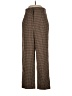 Zara Houndstooth Brown Casual Pants Size S - photo 1