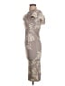 Missguided Gray Cocktail Dress Size 2 - photo 5