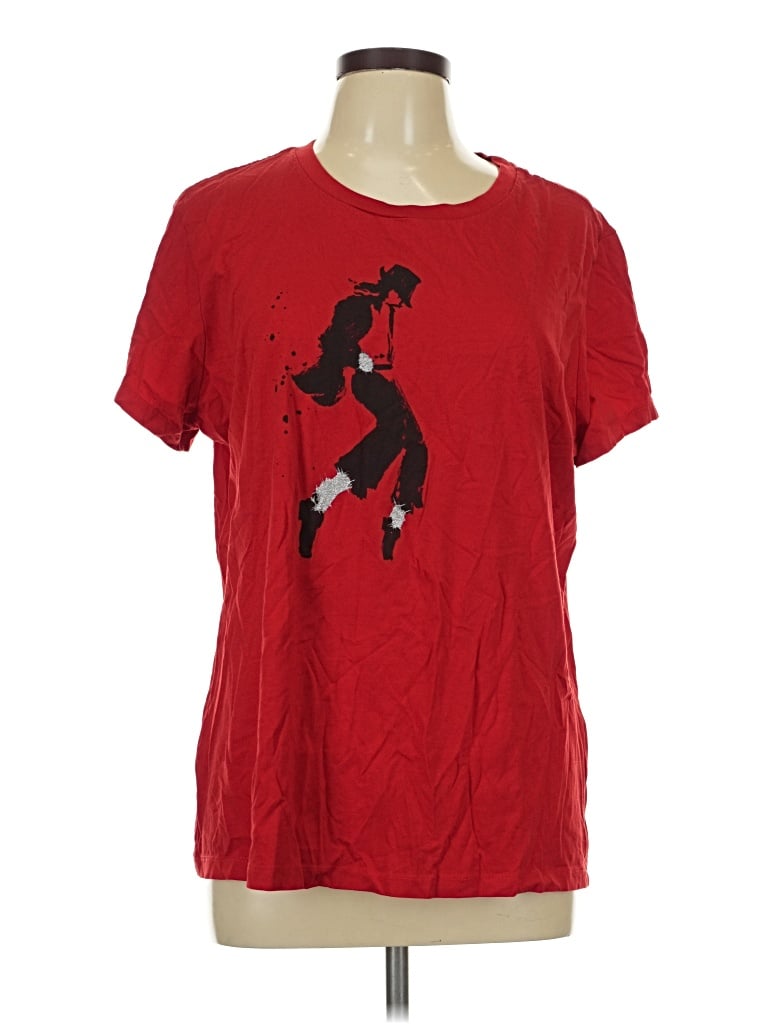 Pre-owned Assorted Brands Active T-shirt In Red