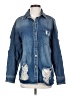 Assorted Brands Blue Denim Jacket Size S - photo 1