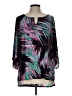 Dana Buchman Black 3/4 Sleeve Blouse Size L - photo 1