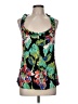 Lily White 100% Rayon Green Tank Top Size M - photo 1