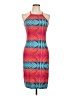Lure Graphic Red Cocktail Dress Size L - photo 1